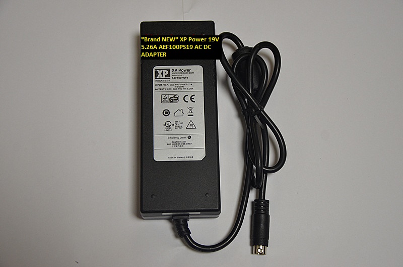 *Brand NEW* XP Power 19V 5.26A AEF100PS19 AC DC ADAPTER - Click Image to Close